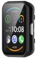 Etui ochronne + SZKŁO HARTOWANE 2w1 do Huawei Watch Fit 2 | Czarny