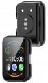 Etui ochronne + SZKŁO HARTOWANE 2w1 do Huawei Watch Fit 2 | Czarny
