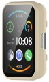 Etui ochronne + SZKŁO HARTOWANE 2w1 do Huawei Watch Fit 2 | Beżowy