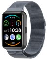 Bransoleta pasek Milanese RabbiMob do Huawei Watch Fit 2 | Grafitowy