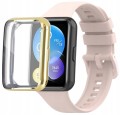 Pełne etui 360° RabbitMob Case 2w1 do Huawei Watch Fit 2 | Złoty