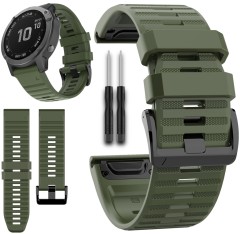 Uniwersalny pasek QuickFit RabbitMob do zegarków Garmin 22mm | Khaki