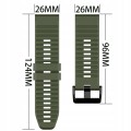 Uniwersalny pasek QuickFit RabbitMob do zegarków Garmin 26mm | Khaki
