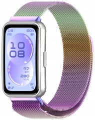 Bransoleta pasek Milanese RabbiMob do Huawei Band 11/11 Pro | Multicolor