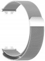 Bransoleta pasek Milanese RabbiMob do Huawei Band 11/11 Pro | Srebrny