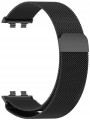 Bransoleta pasek Milanese RabbiMob do Huawei Band 11/11 Pro | Czarny