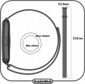 Bransoleta pasek Milanese RabbiMob do Huawei Band 11/11 Pro | Różowy