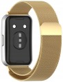 Bransoleta pasek Milanese RabbiMob do Huawei Band 11/11 Pro | Złoty