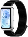 Pasek opaska Nylonowa RabbitMob do Huawei Band 11/11 Pro | Czarny