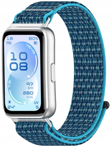 Pasek opaska Nylonowa RabbitMob do Huawei Band 11/11 Pro | Niebieski