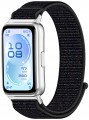 Pasek opaska Nylonowa RabbitMob do Huawei Band 11/11 Pro | Klasyczna czerń