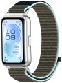 Pasek opaska Nylonowa RabbitMob do Huawei Band 11/11 Pro | Szaroniebieski