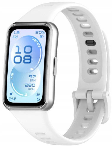 Pasek opaska RabbitMob do Huawei Band 11/11 Pro, Wytrzymały | Biały