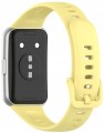 Pasek opaska RabbitMob do Huawei Band 11/11 Pro, Wytrzymały | Żółty