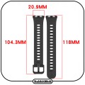 Pasek opaska RabbitMob do Huawei Band 11/11 Pro, Wytrzymały | Bordowy