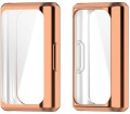 Pełne etui 360° RabbitMob Case 2w1 do Huawei Band 11 Pro | Różowe złoto