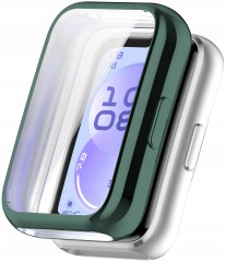 Pełne etui 360° RabbitMob Case 2w1 do Huawei Band 11 | Zielony