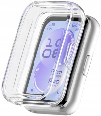 Pełne etui 360° RabbitMob Case 2w1 do Huawei Band 11 | Bezbarwny