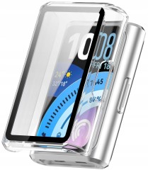 Etui ochronne + SZKŁO HARTOWANE 2w1 do Huawei Band 11 Pro | Bezbarwny