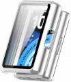 Etui ochronne + SZKŁO HARTOWANE 2w1 do Huawei Band 11 Pro | Srebrny Mat