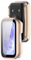 Etui ochronne + SZKŁO HARTOWANE 2w1 do Huawei Band 11 | Różowy Mat