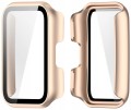 Etui ochronne + SZKŁO HARTOWANE 2w1 do Huawei Band 11 | Różowy Mat