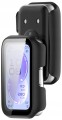 Etui ochronne + SZKŁO HARTOWANE 2w1 do Huawei Band 11 | Czarny Mat