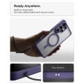 Etui Spigen Ultra Hybrid Mag MagSafe na Samsung Galaxy S26 Ultra - przezroczysto-granatowe