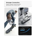 Etui Spigen Ultra Hybrid Mag MagSafe na Samsung Galaxy S26 Ultra Neo One - przezroczyste