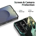 Etui Tech-Protect Lamano MagSafe na Samsung Galaxy S26 Ultra - czarno-zielone