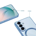 Etui Tech-Protect MagFlex MagSafe na Samsung Galaxy S26 - przezroczysto-niebieskie