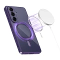 Etui Tech-Protect MagFlex MagSafe na Samsung Galaxy S26 - przezroczysto-fioletowe