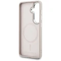 Etui Karl Lagerfeld Embossed Ring RSG Logo MagSafe na Samsung Galaxy S26 - różowe