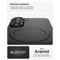 Etui Spigen AirSkin Aramid Mag MagSafe na Samsung Galaxy S26 - czarne