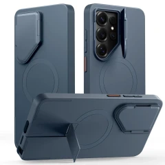 Etui Tech-Protect Kevlar Aura MagSafe na Samsung Galaxy S26 Ultra - granatowe