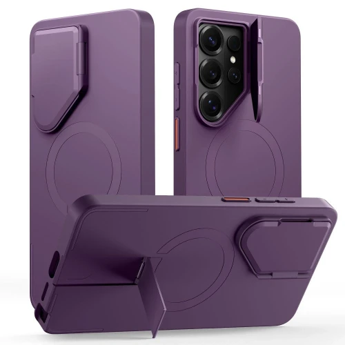Etui Tech-Protect Kevlar Aura MagSafe na Samsung Galaxy S26 Ultra - fioletowe