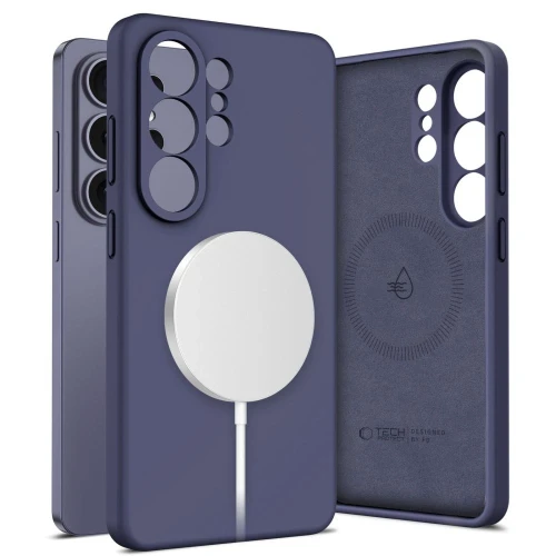 Etui Tech-Protect Silicone MagSafe na Samsung Galaxy S26 Ultra - fioletowe