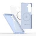 Etui Tech-Protect Silicone MagSafe na Samsung Galaxy S26 - niebieskie
