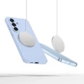 Etui Tech-Protect Silicone MagSafe na Samsung Galaxy S26 - niebieskie