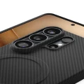 Etui Spigen AirSkin Aramid Mag MagSafe na Samsung Galaxy S26 Ultra - czarne