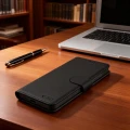 Etui Tech-Protect Wallet MagSafe na Samsung Galaxy S26 - czarne matowe