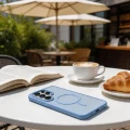 Etui Tech-Protect Magmat MagSafe na Samsung Galaxy S26 Ultra - niebieskie matowe