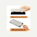 Szkło antyrefleksyjne Tech-Protect Quick Set AR+ na Samsung Galaxy S26 Ultra - czarne