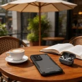 Etui Tech-Protect Rugged Shield na Samsung Galaxy A57 5G - półprzezroczysto-czarne