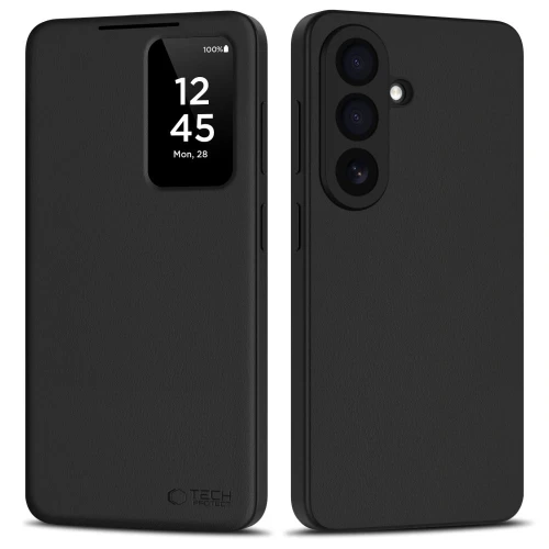 Etui Tech-Protect Smart Wallet na Samsung Galaxy A57 5G - czarne matowe