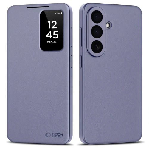Etui Tech-Protect Smart Wallet na Samsung Galaxy A57 5G - fioletowe