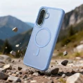 Etui Tech-Protect Magmat MagSafe na Samsung Galaxy A57 5G - niebieskie matowe