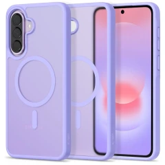 Etui Tech-Protect Magmat MagSafe na Samsung Galaxy A57 5G - fioletowe matowe