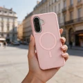 Etui Tech-Protect Magmat MagSafe na Samsung Galaxy A36 / A56 / A37 5G - różowe matowe