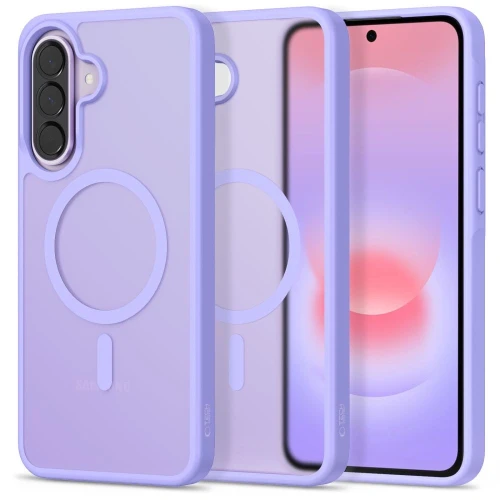 Etui Tech-Protect Magmat MagSafe na Samsung Galaxy A36 / A56 / A37 5G - fioletowe matowe